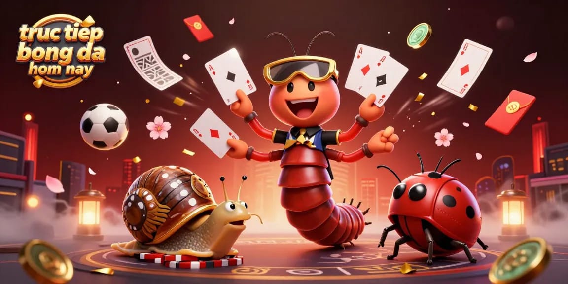 Experience a vibrant scene of truc tiep bong da hom nay with dynamic characters and thrilling game elements.