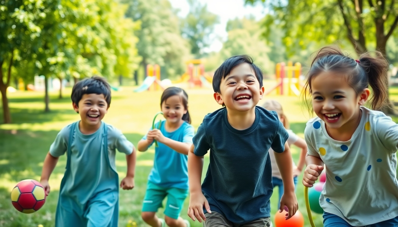 Erleben Sie Bewegungsspiele mit Kindern in Aktion – Details jetzt lesen
