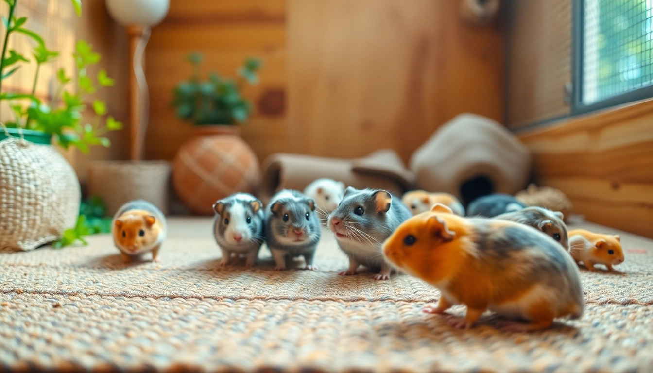 Nagermatte als gemütlicher Ort für Kaninchen und Meerschweinchen mit natürlichem Untergrund.